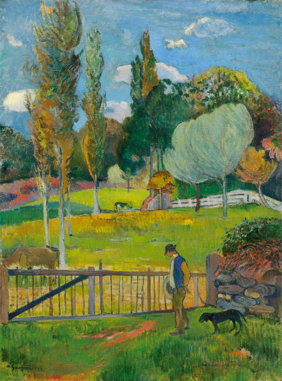 Kırsal bölge by Paul Gauguin