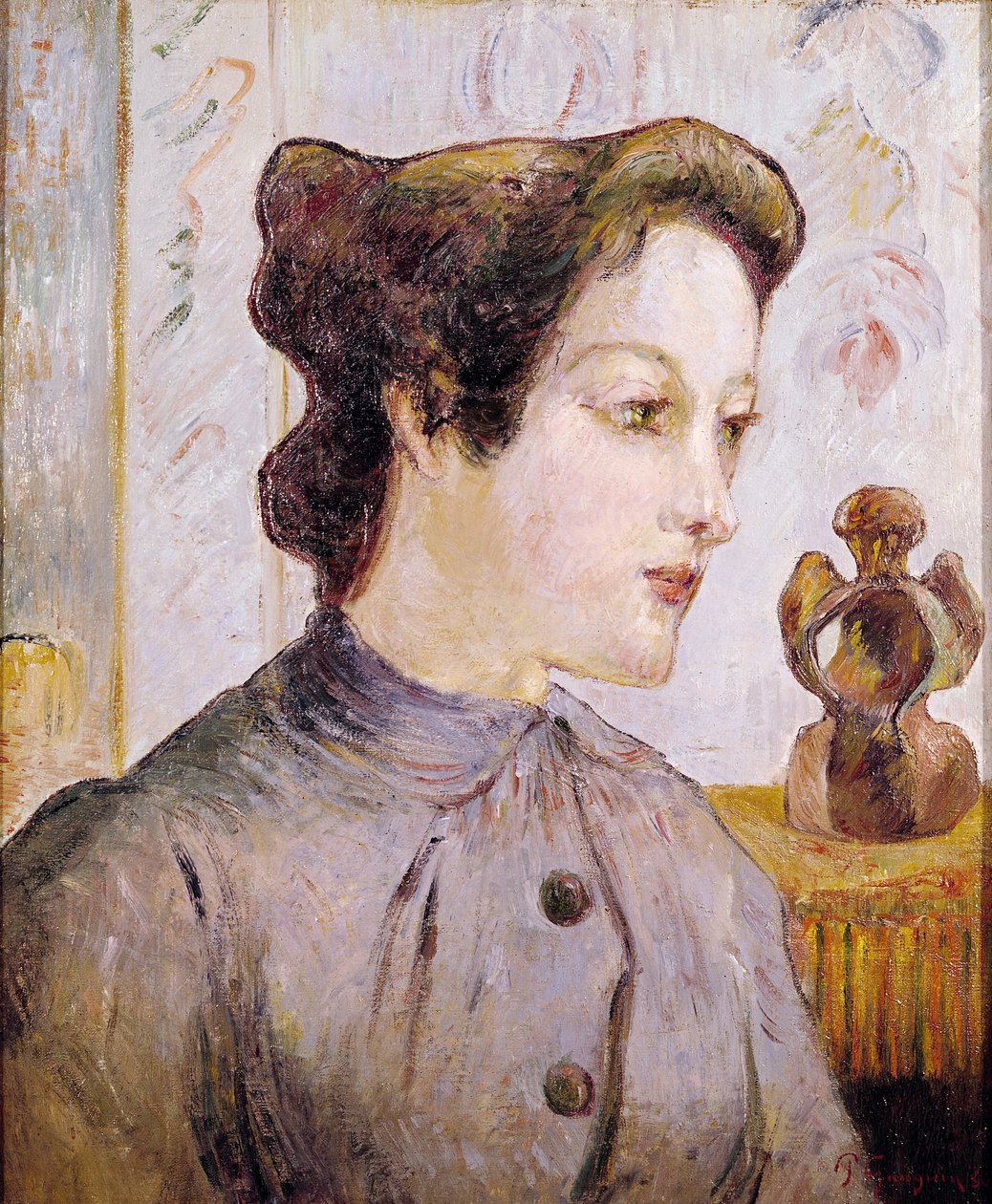 Portrait of a Young Woman, 1886  by Paul Gauguin