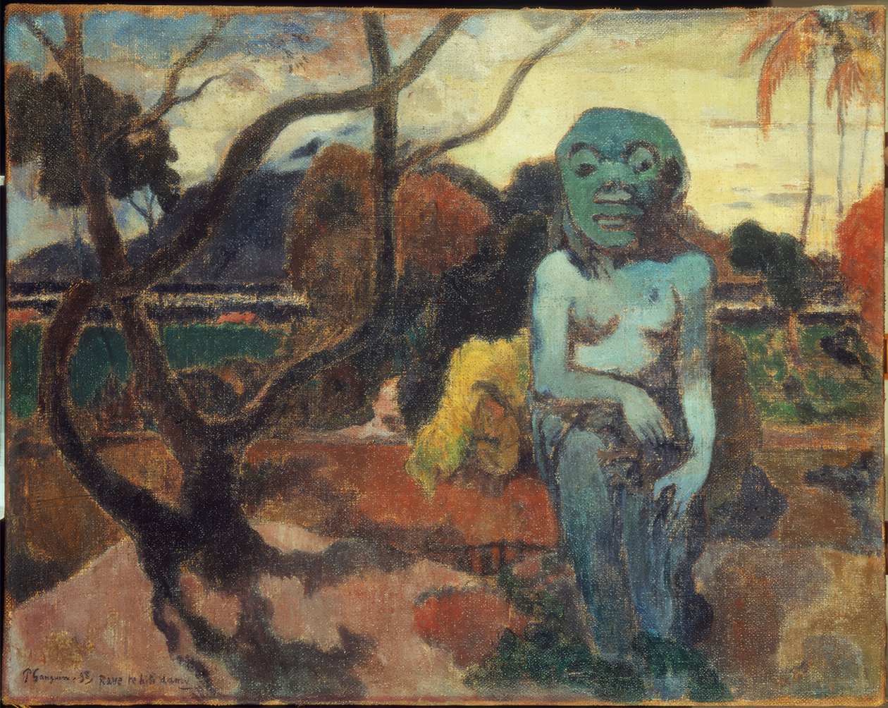 hikaye çizgisini yap by Paul Gauguin