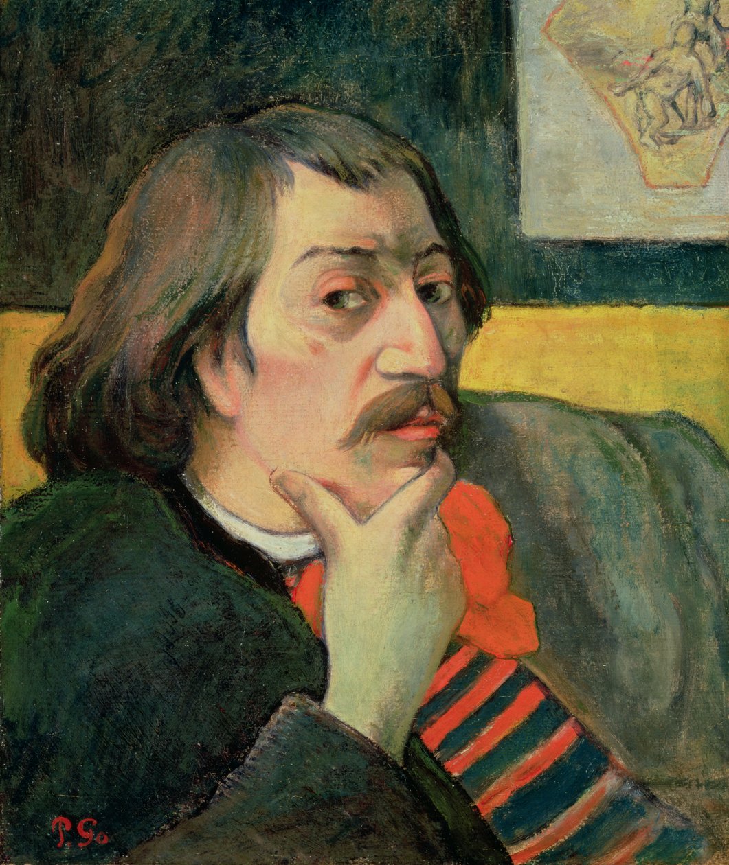 Otoportre, c.1893 by Paul Gauguin