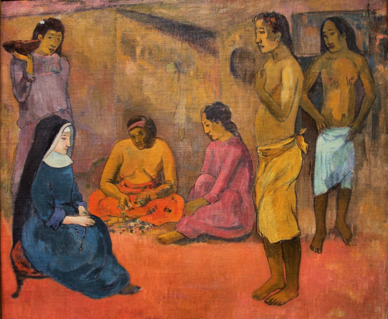 hayırsever kızkardeş by Paul Gauguin