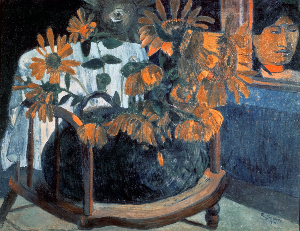 Ayçiçekleri, 1901 by Paul Gauguin