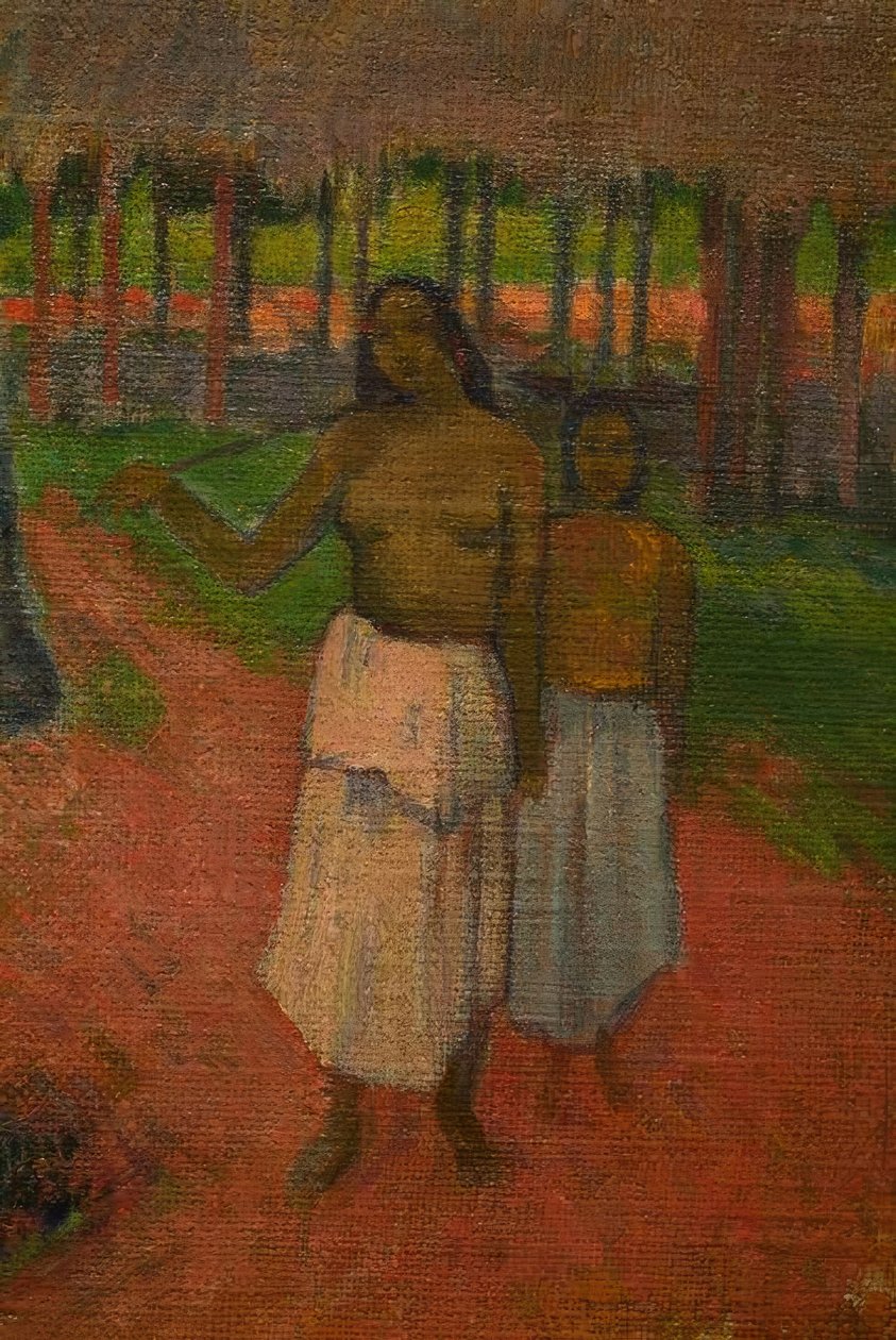 tahitisches idil by Paul Gauguin
