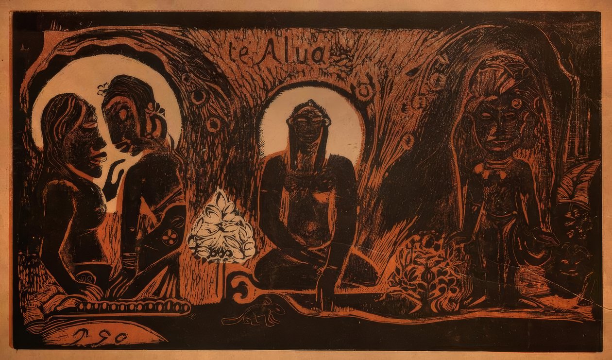 Tanrı by Paul Gauguin
