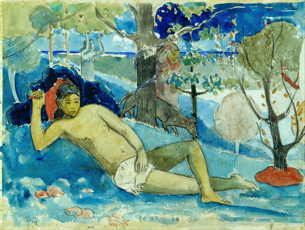 Te arii vahine (Güzellik Kraliçesi veya Asil Kraliçe) by Paul Gauguin