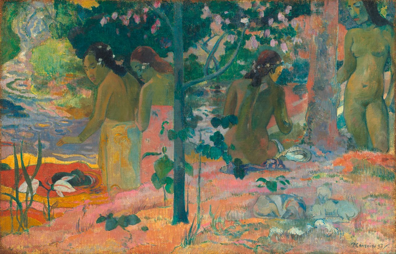Yıkananlar by Paul Gauguin