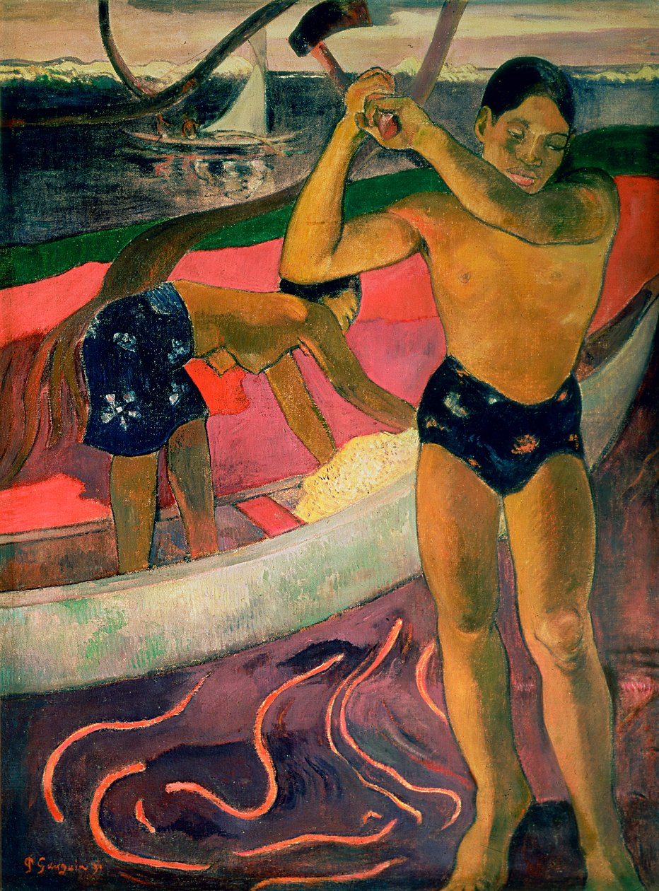 Baltalı Adam, 1891 by Paul Gauguin