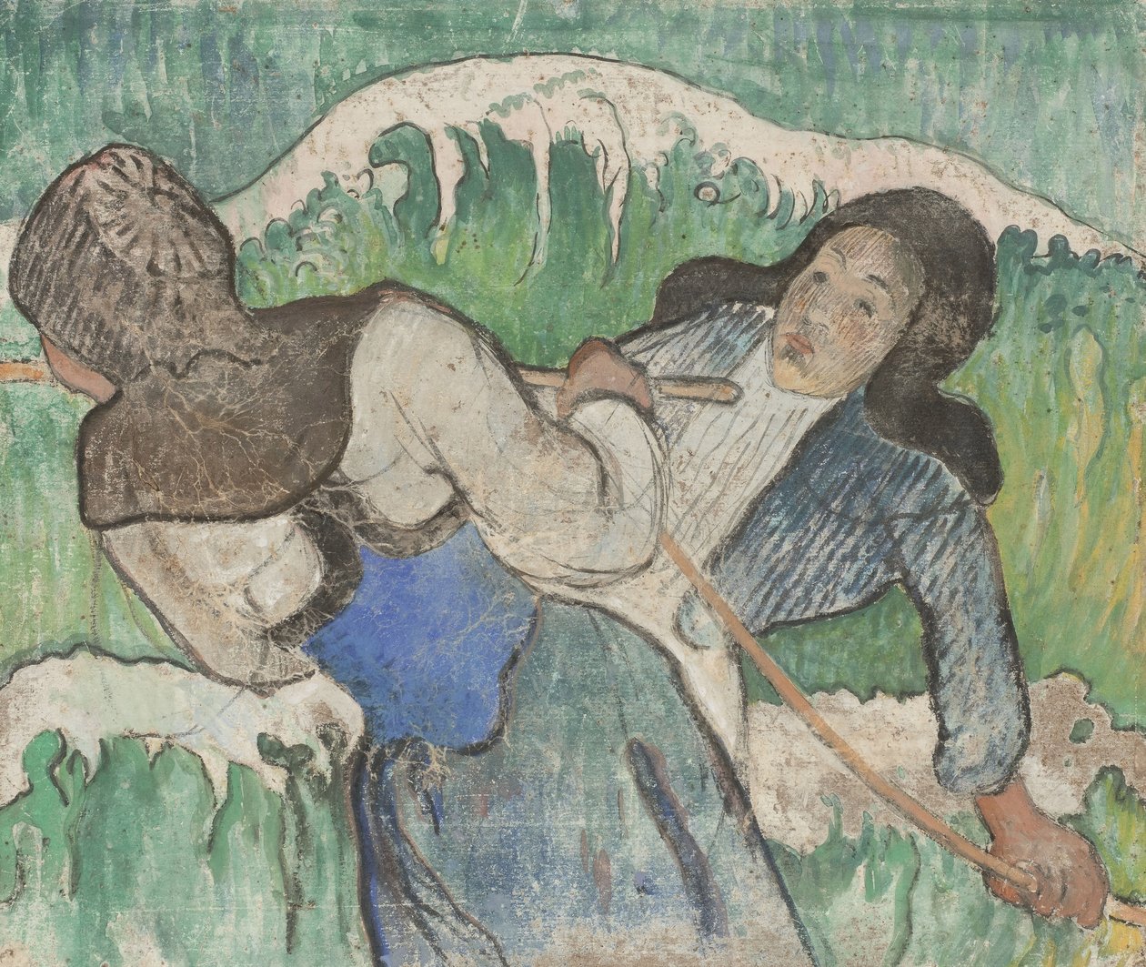 Yosun Toplayıcılar by Paul Gauguin