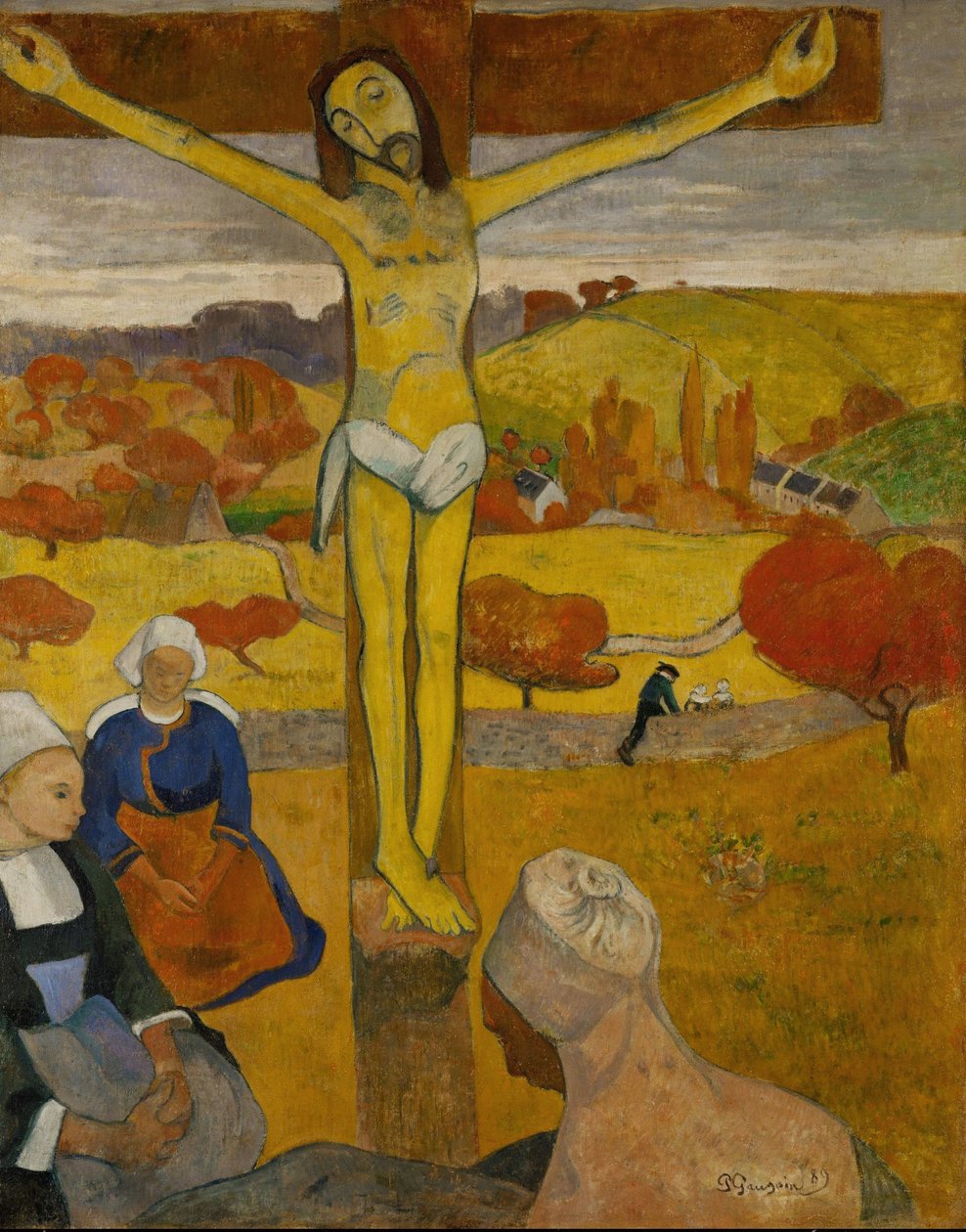 Sarı İsa by Paul Gauguin