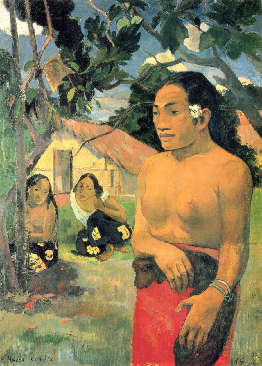 Nereye gidiyorsun by Paul Gauguin