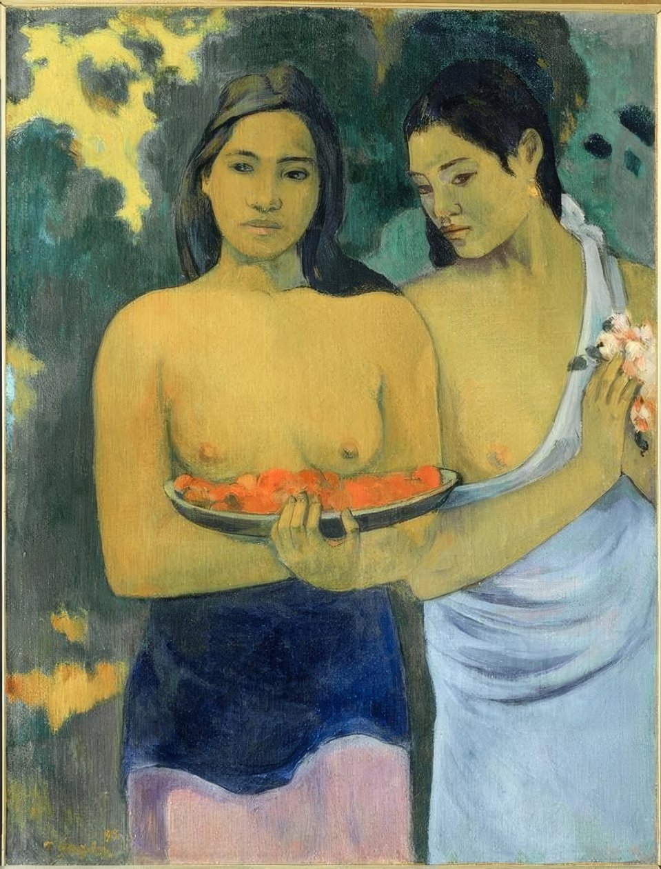 iki Tahitili by Paul Gauguin