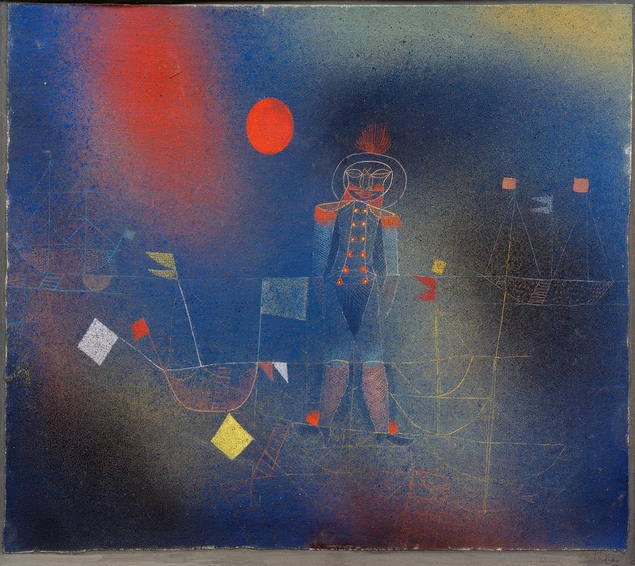 denizde maceracı by Paul Klee