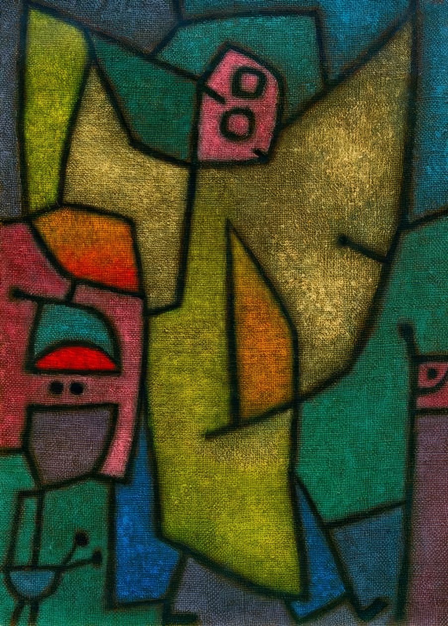 melek militan by Paul Klee
