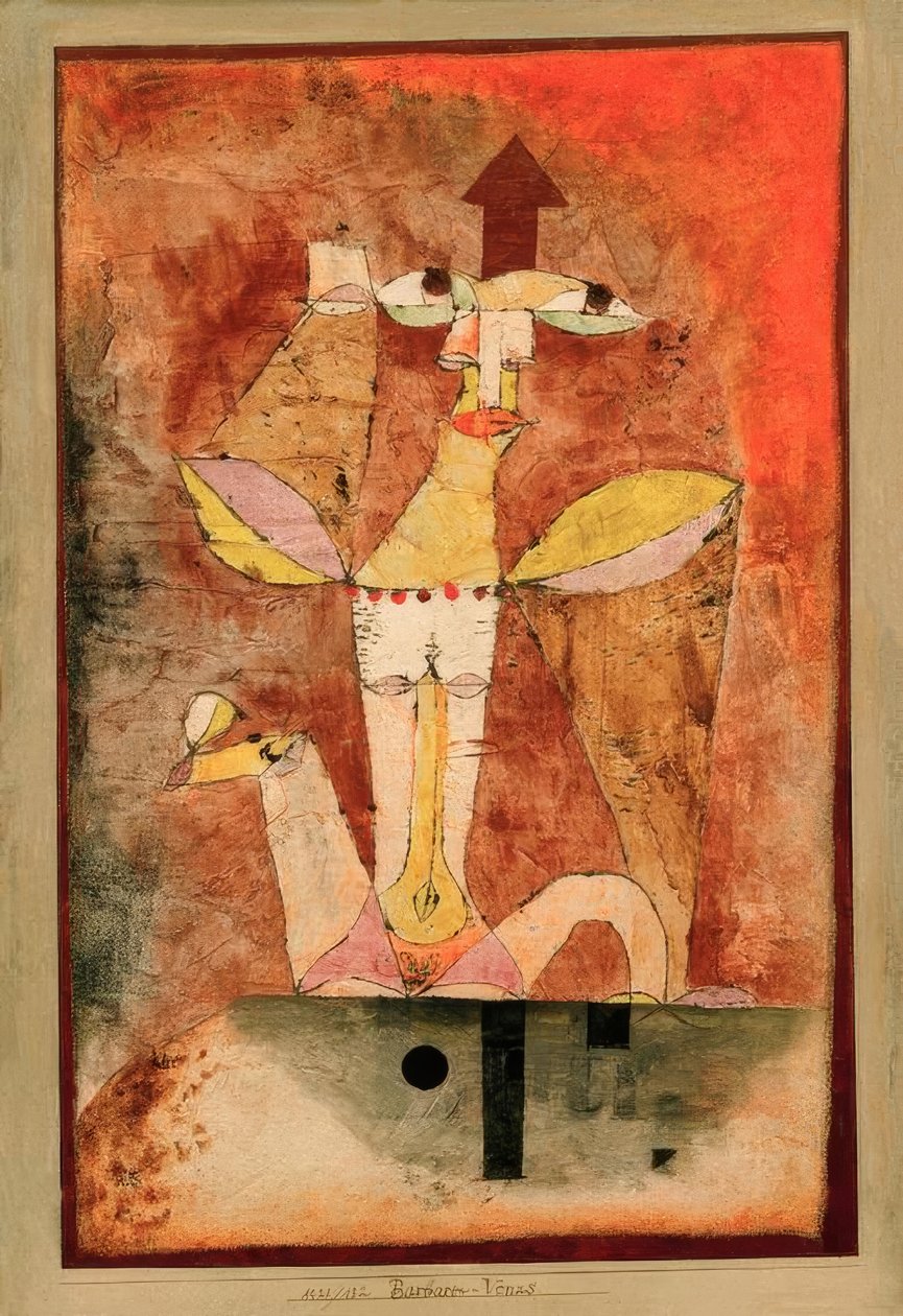 Barbar Venüs by Paul Klee