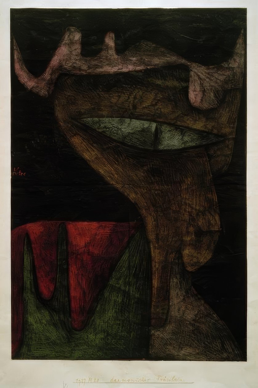 şeytani bayan by Paul Klee