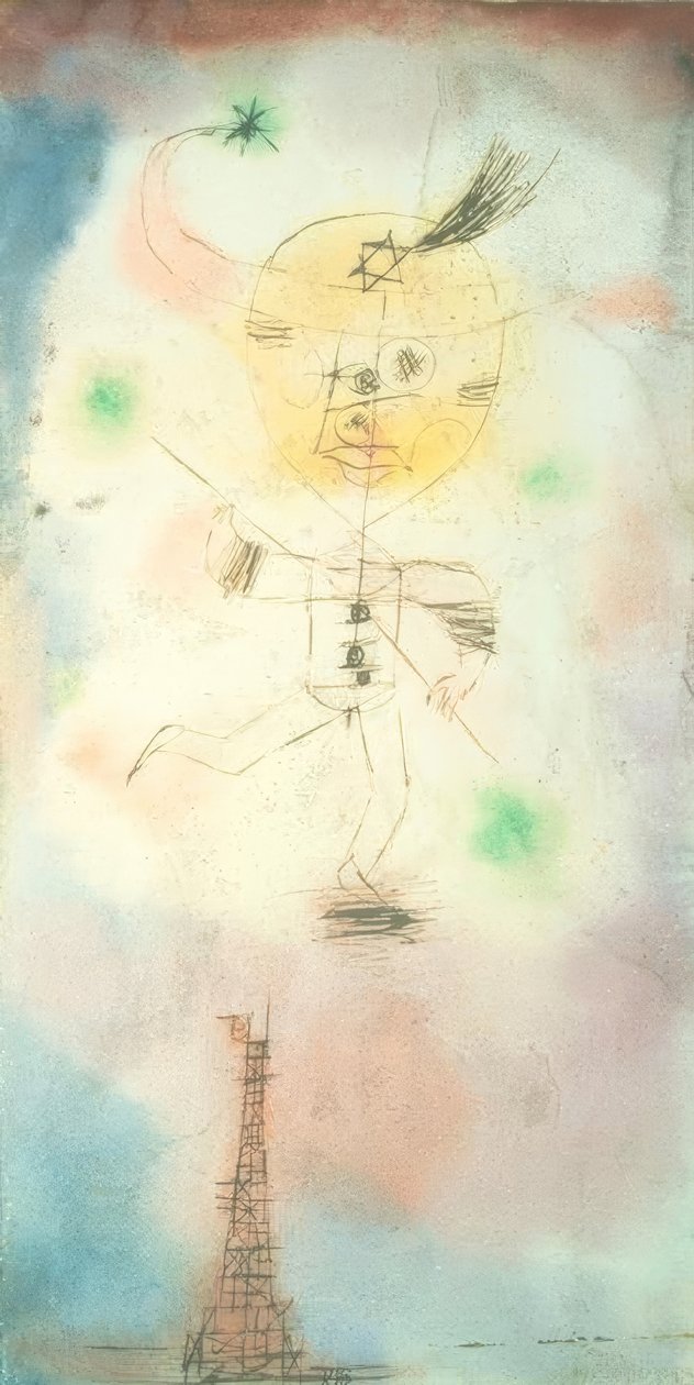 Paris kuyruklu yıldızı by Paul Klee
