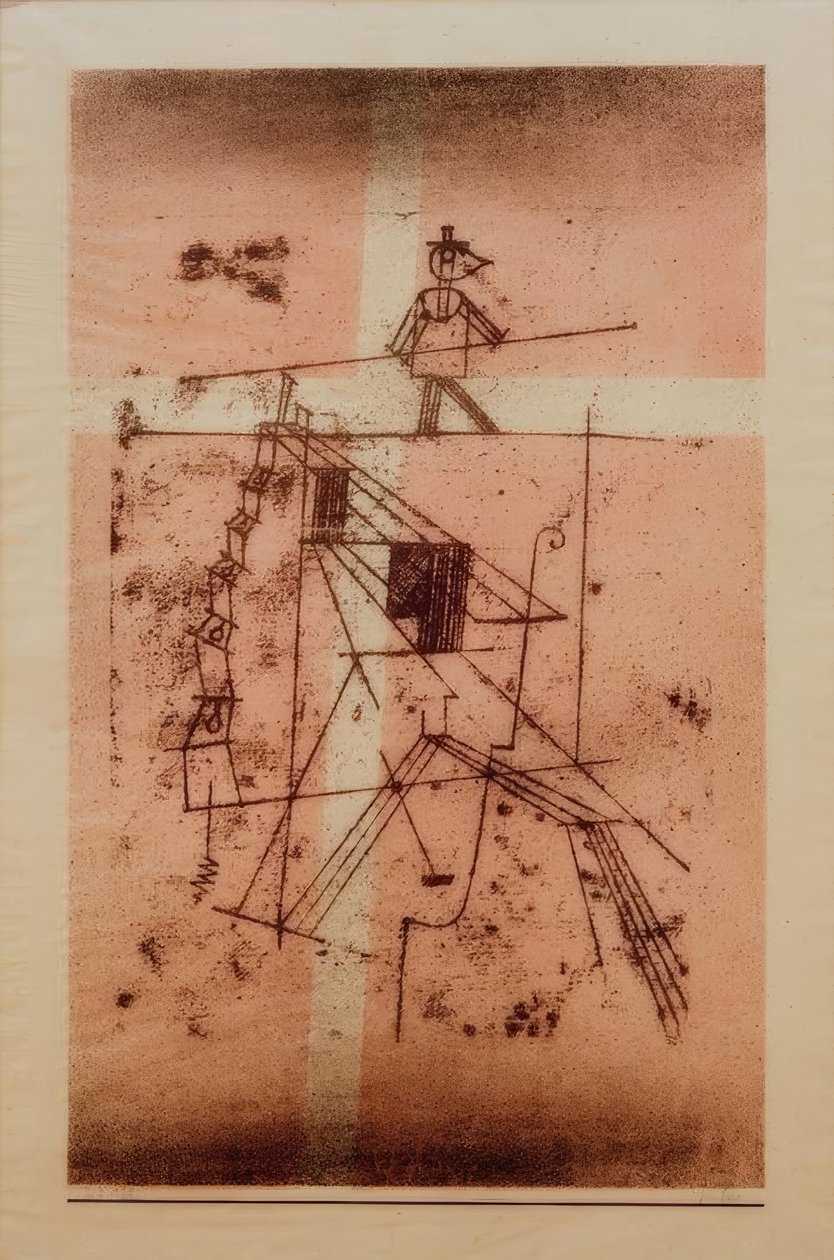 ip cambazı by Paul Klee