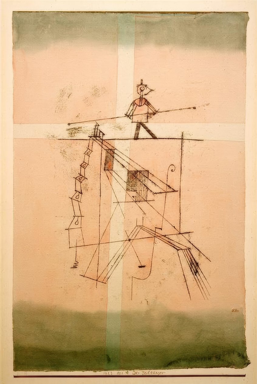 ip cambazı by Paul Klee