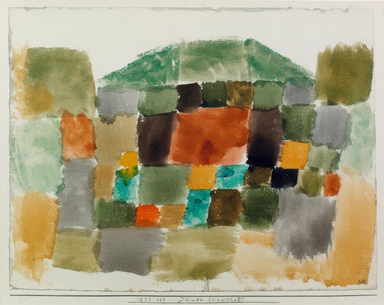 kumul manzara by Paul Klee