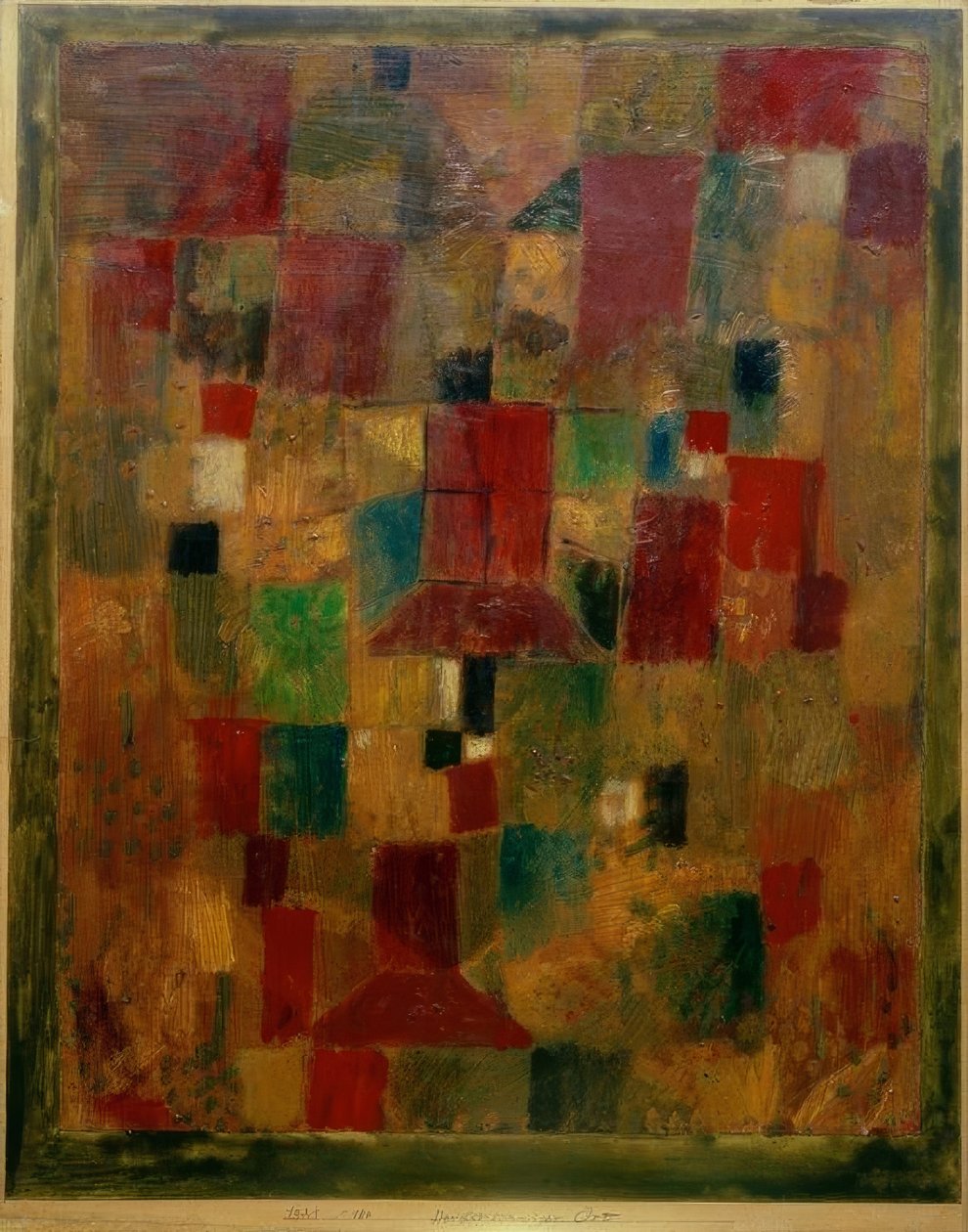 Sonbahar güneşli yer by Paul Klee