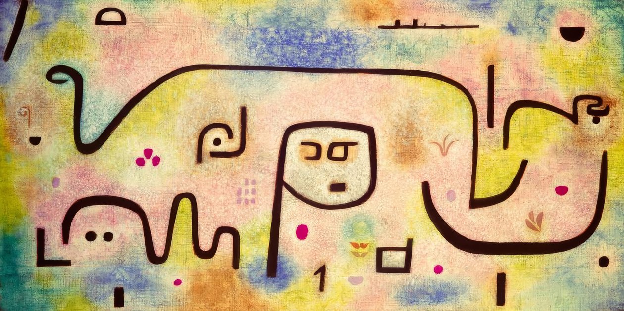 acı tatlı ada by Paul Klee