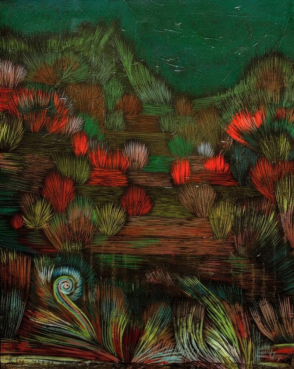 Kl. kumul resmi by Paul Klee