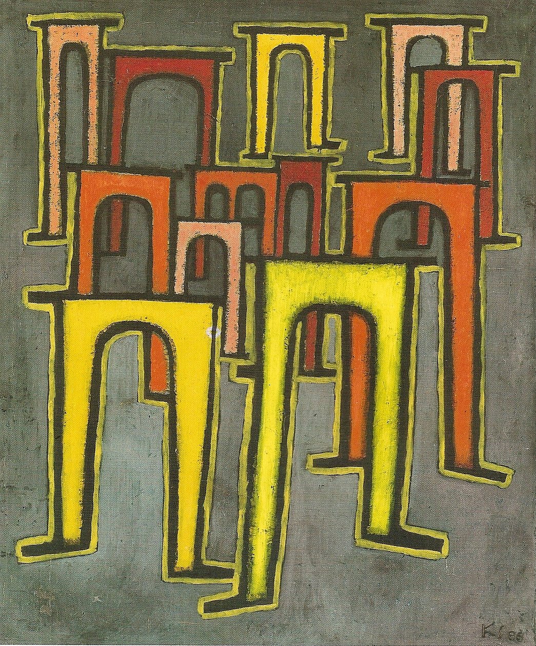 viyadük devrimi by Paul Klee