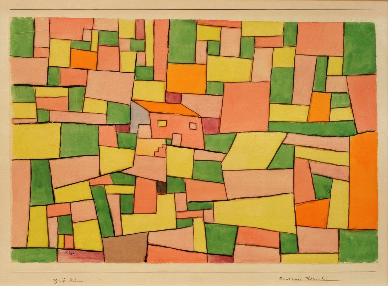 Landhaus Thomas R. by Paul Klee