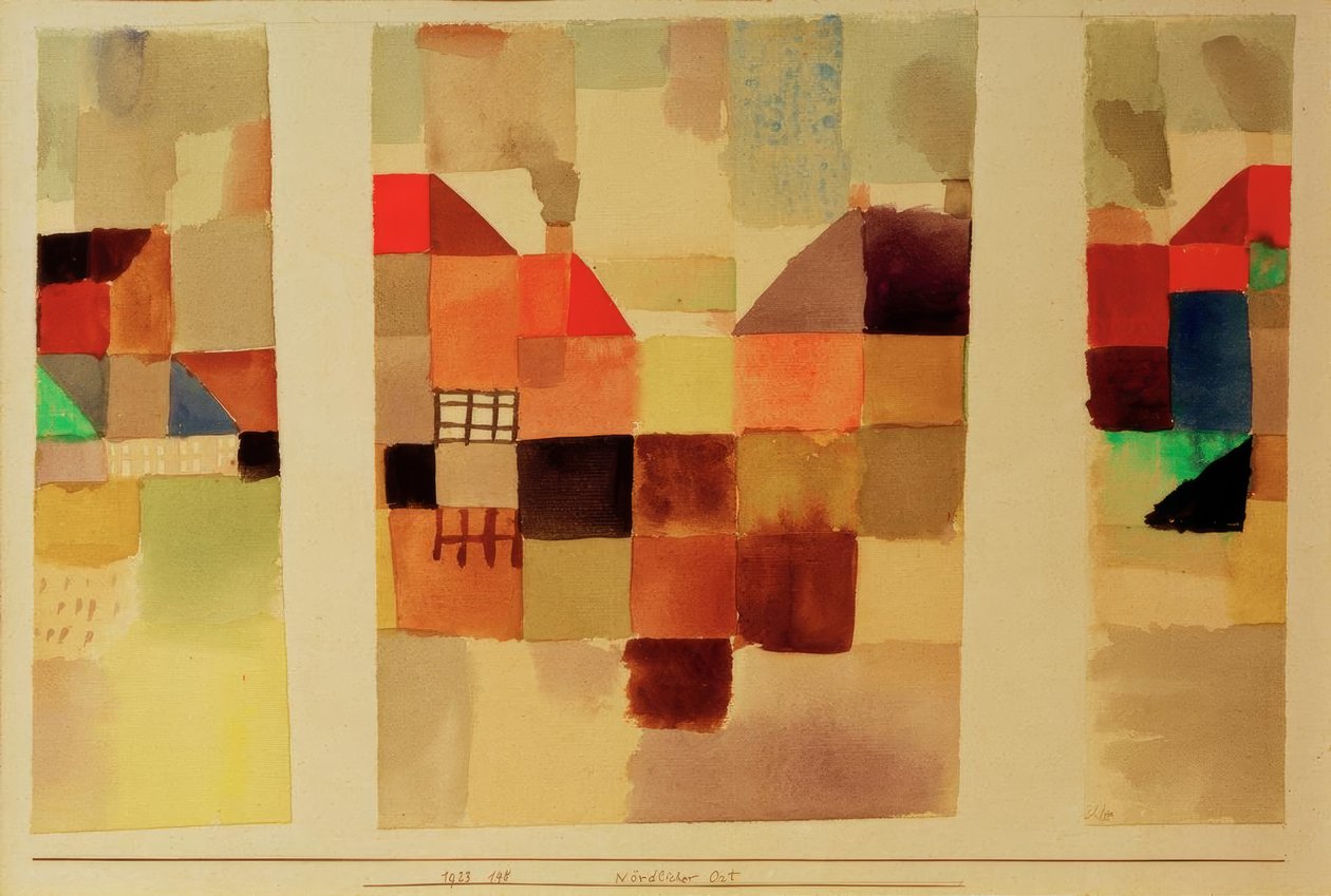 kuzey yer by Paul Klee