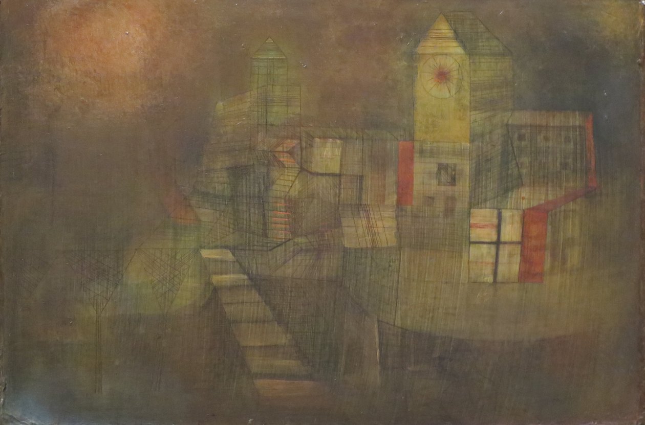 Sonbahar Güneşinde Küçük Köy by Paul Klee