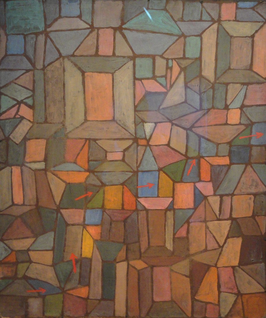 Kaleye Giden Yol by Paul Klee