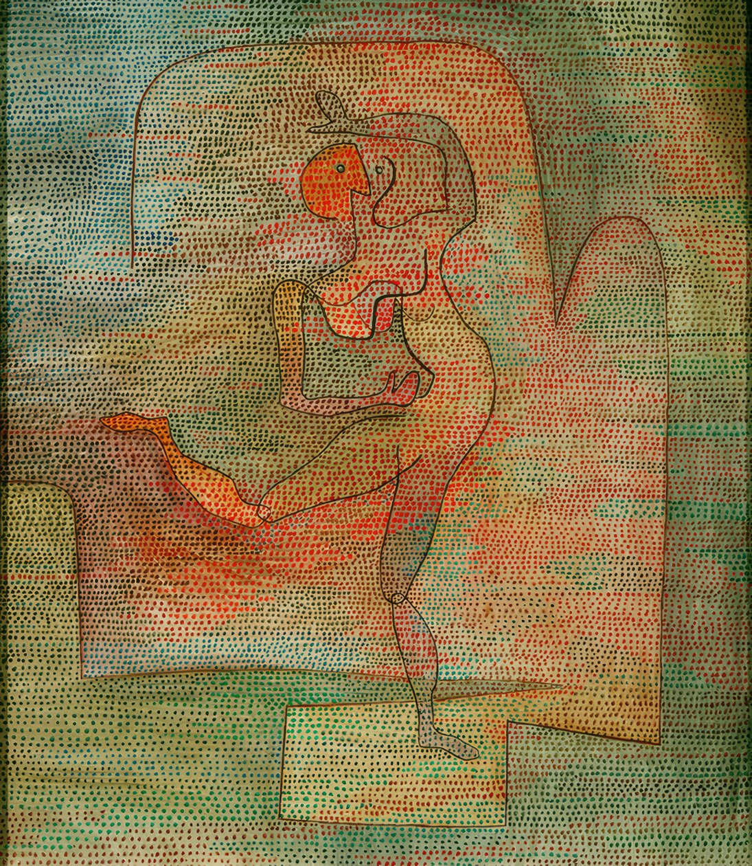 dansçı by Paul Klee