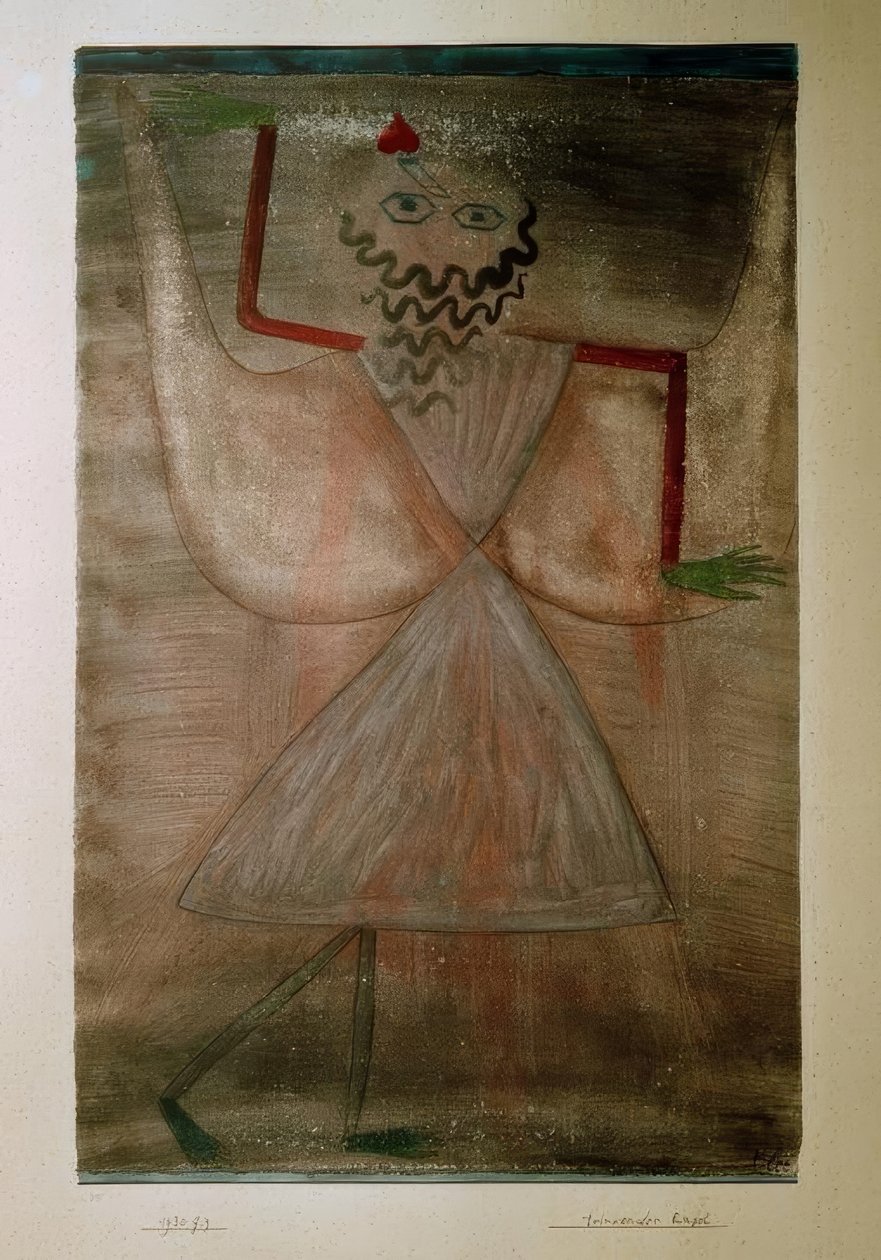 melek içme by Paul Klee