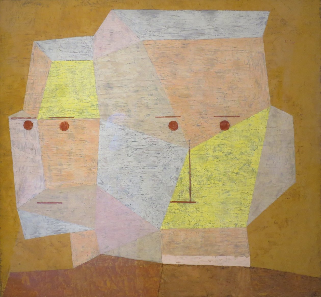 iki kafa by Paul Klee