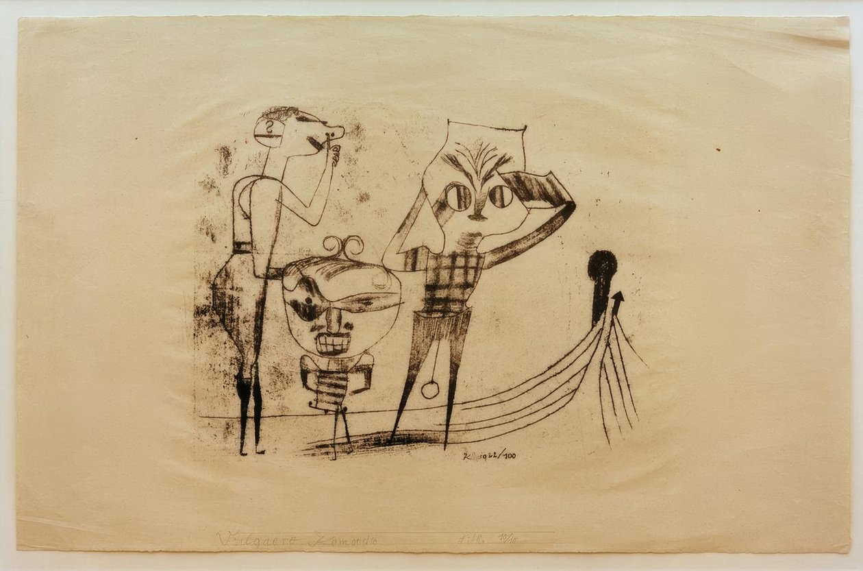 kaba komedi by Paul Klee