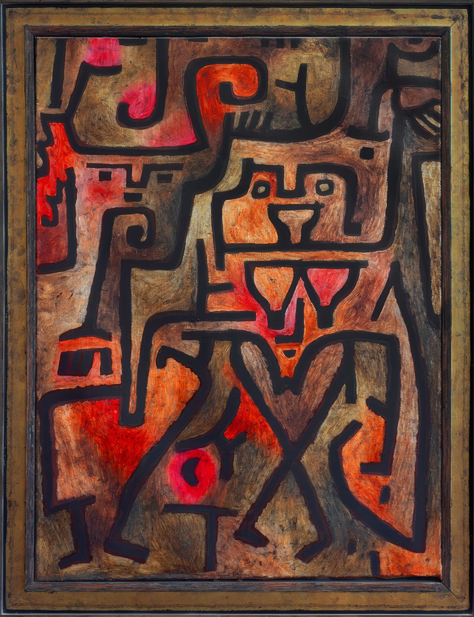 Orman cadıları by Paul Klee