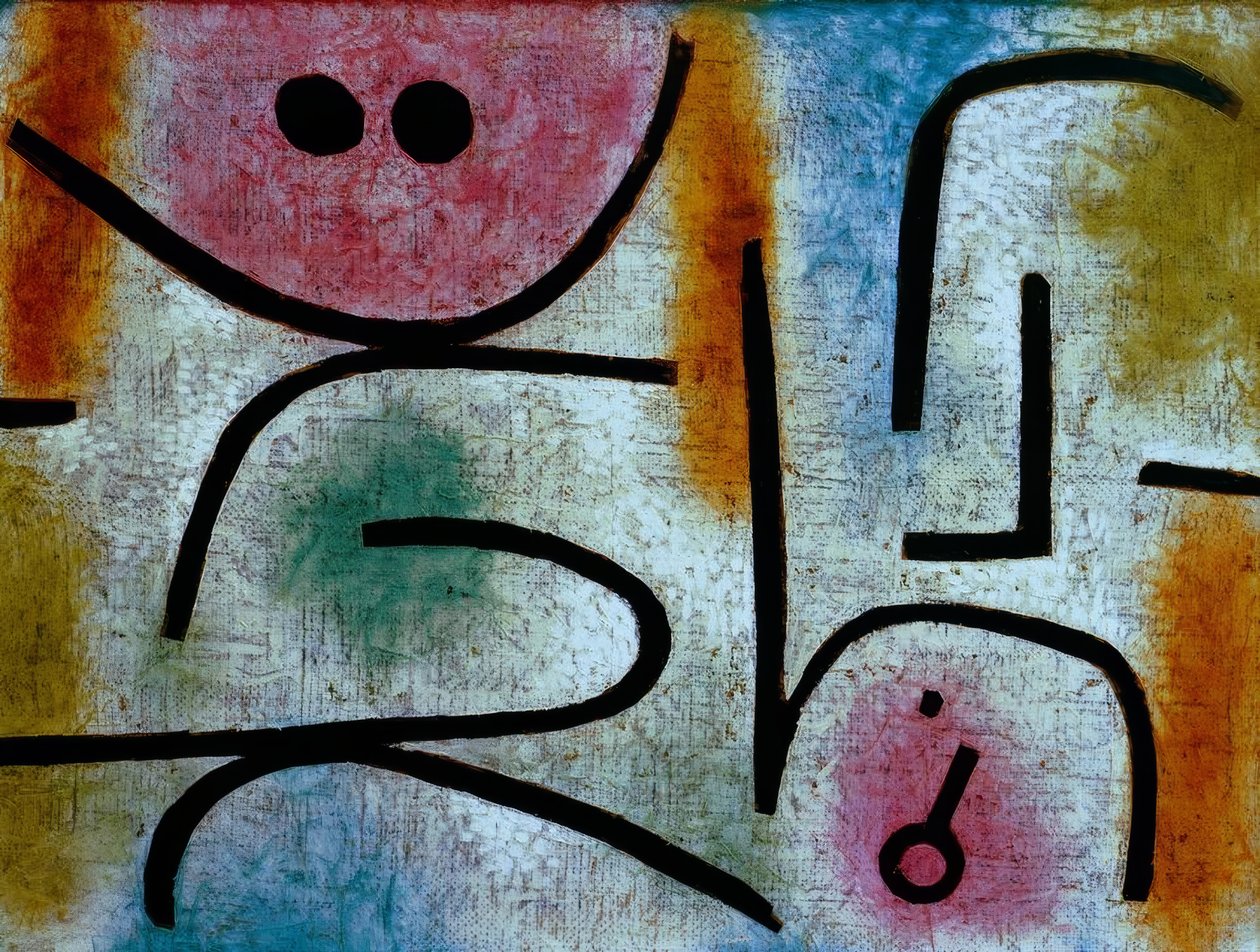Kırık anahtar by Paul Klee