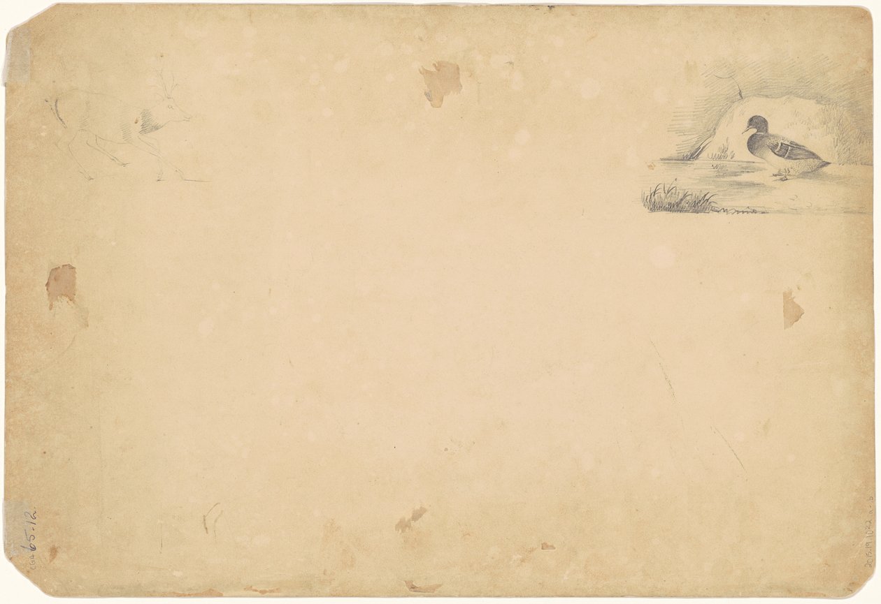 Ördek ve Geyik, 1831 by Paul Lacroix