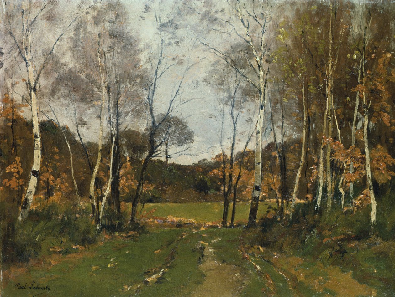 Ormanlık manzara by Paul Lecomte