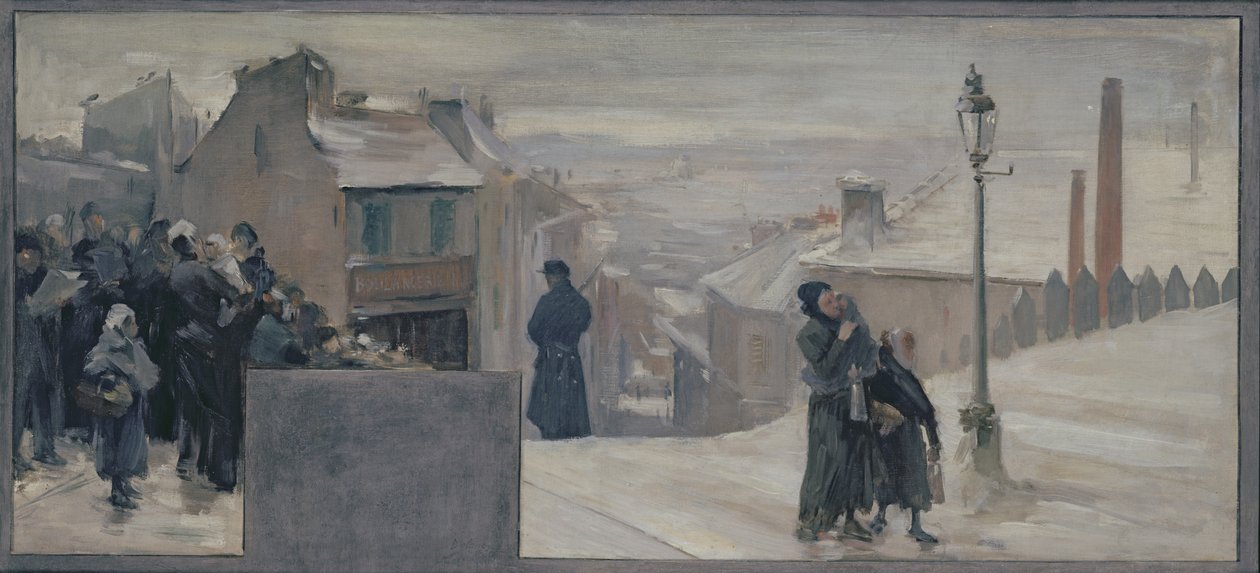 1870-71, 1889 Arasındaki Kıtlık by Paul Louis Delance