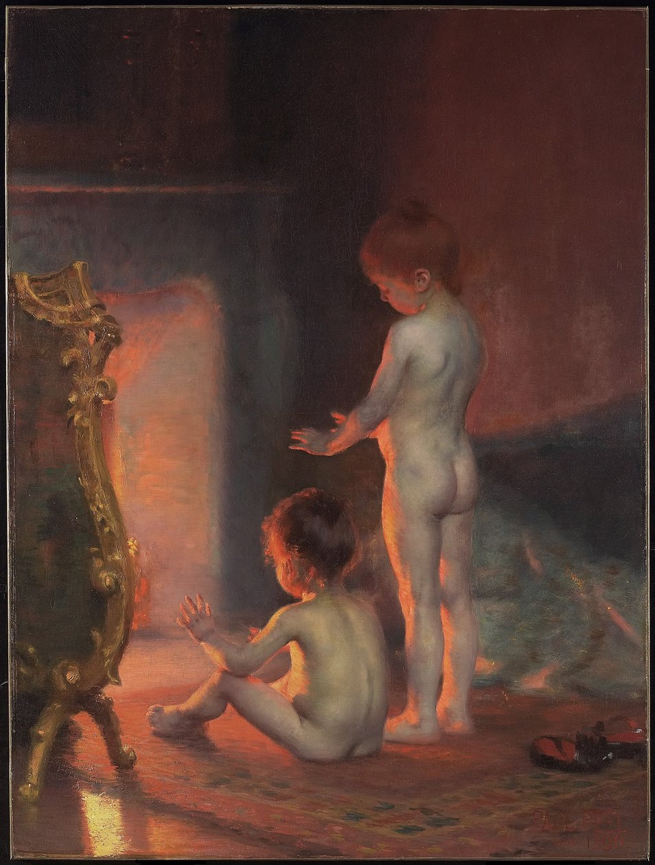 Banyodan Sonra, 1890 by Paul Peel