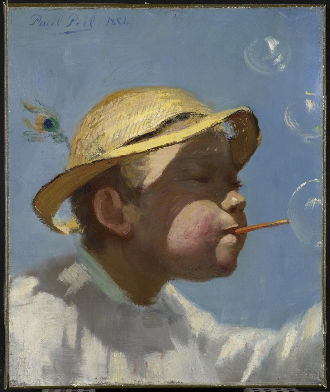 Balon Çocuk, 1884 by Paul Peel