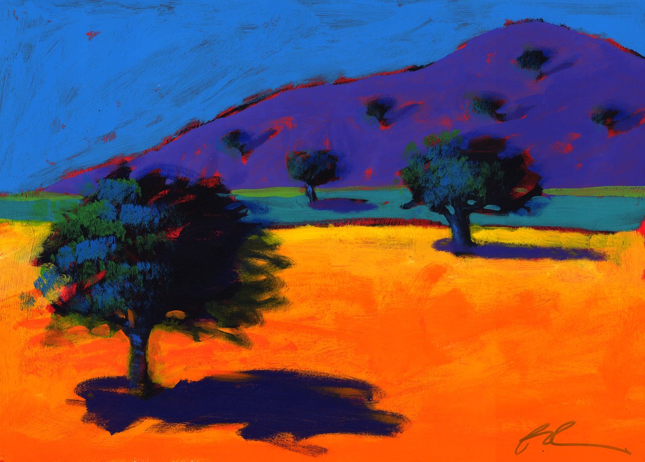 Yaz Zamanı, 2008 (gemide akrilik) by Paul Powis