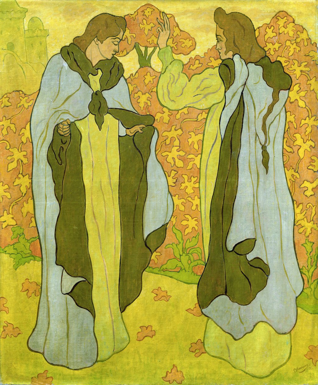 İki Güzel, 1895 by Paul Elie Ranson