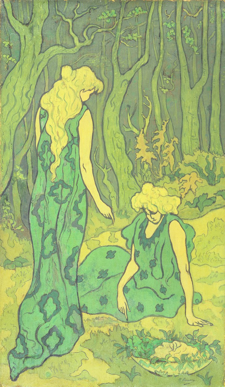 Ormandaki Kadınlar, 1892 by Paul Elie Ranson
