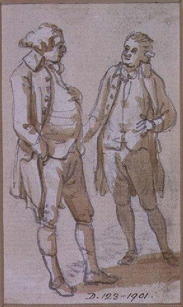 Bir Kostüm Çalışması (çizim) by Paul Sandby