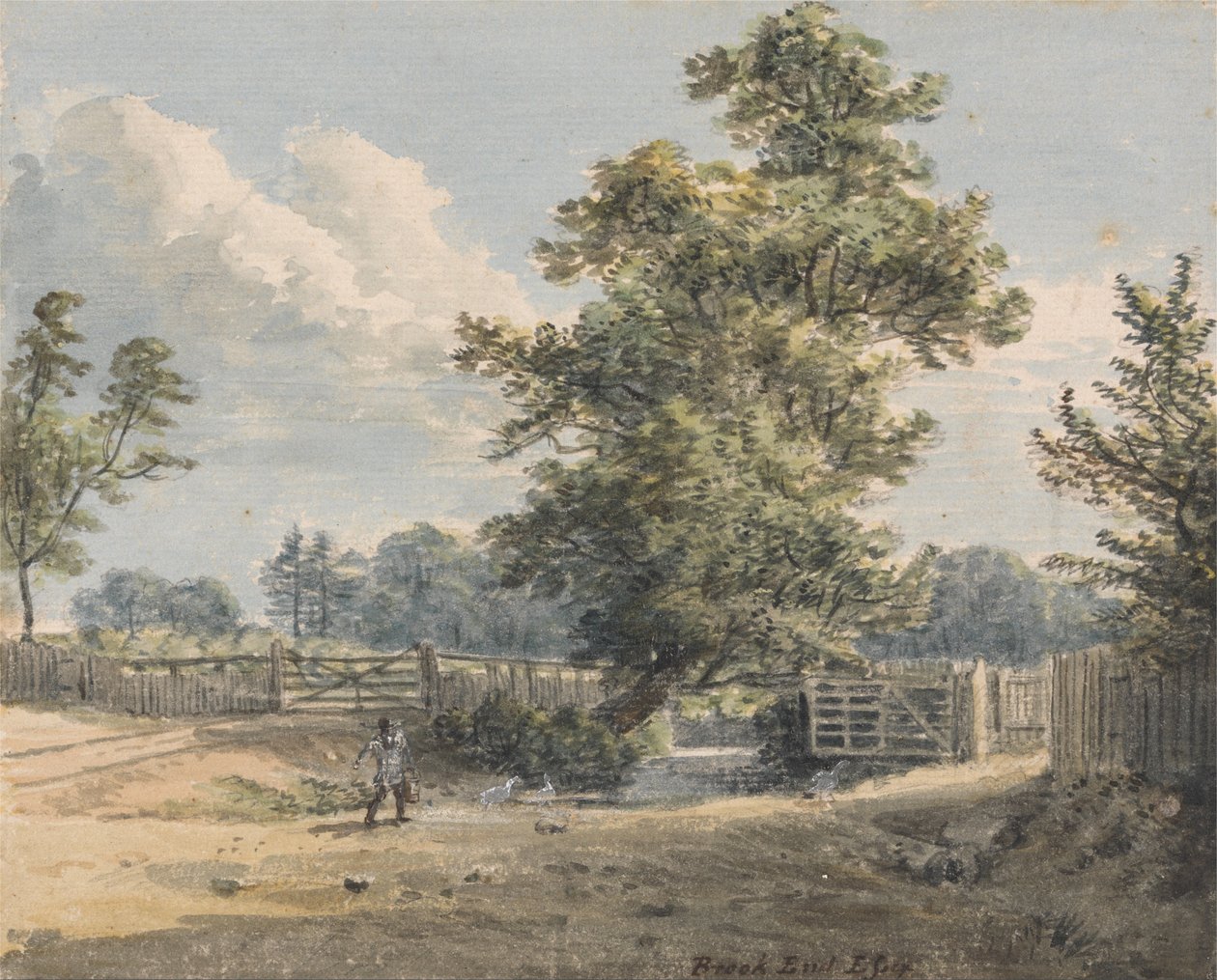 Brook Sonu, Essex by Paul Sandby