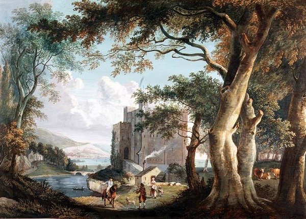 Caldwell, 1800 dolayları by Paul Sandby