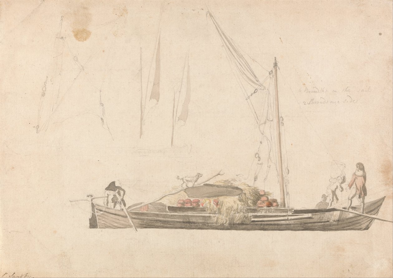kargo botu by Paul Sandby