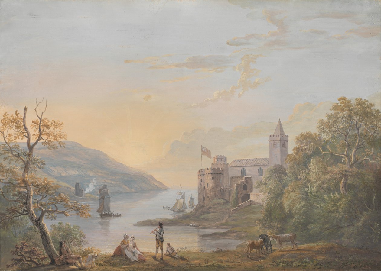 Dartmouth Kalesi by Paul Sandby